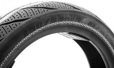 SXT Reifen für Hinterrad mit Strassenprofil 100 / 80 - 12 ( H - 971 )