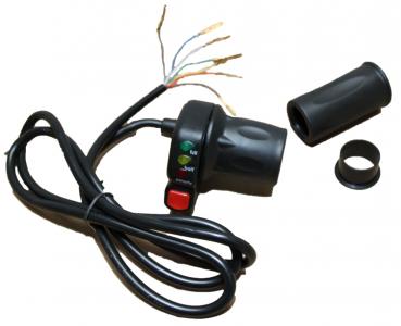 Gasgriff, Drehgasgriff 36V mit ECO Knopf
